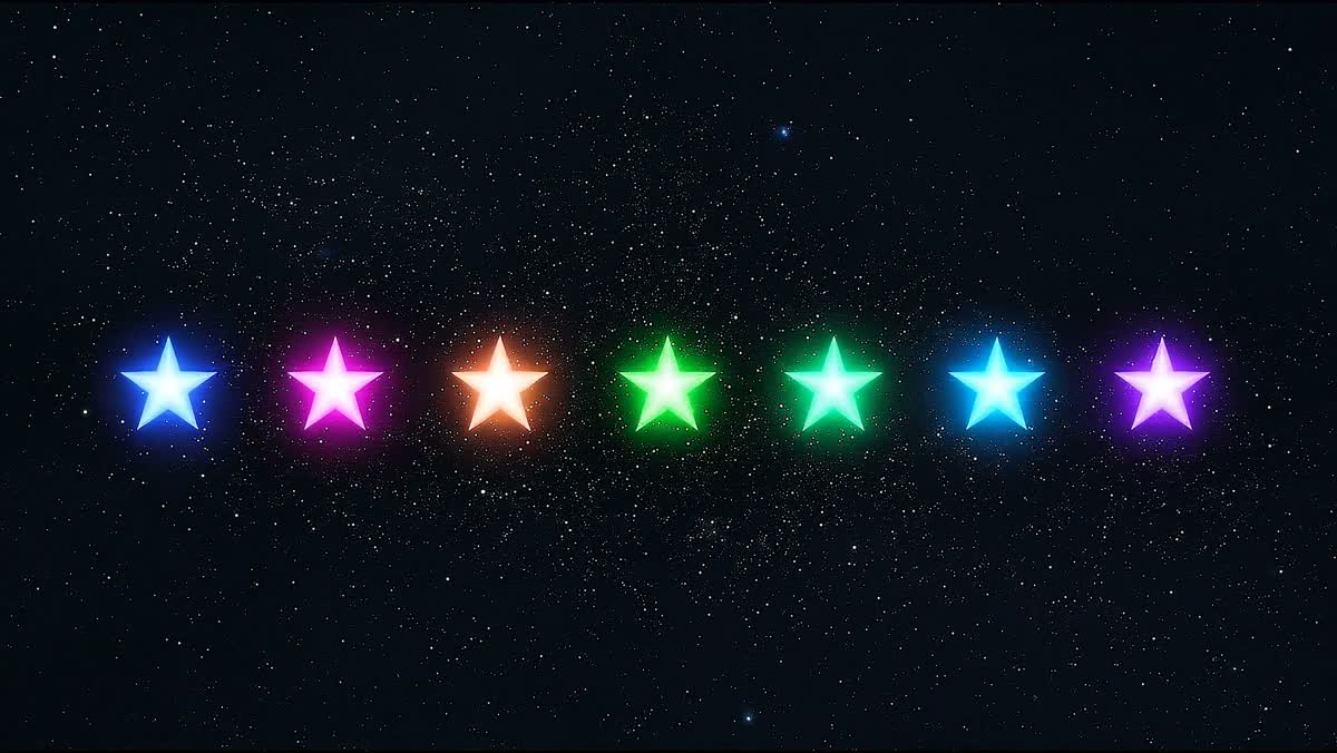Comet: stars left where it landed