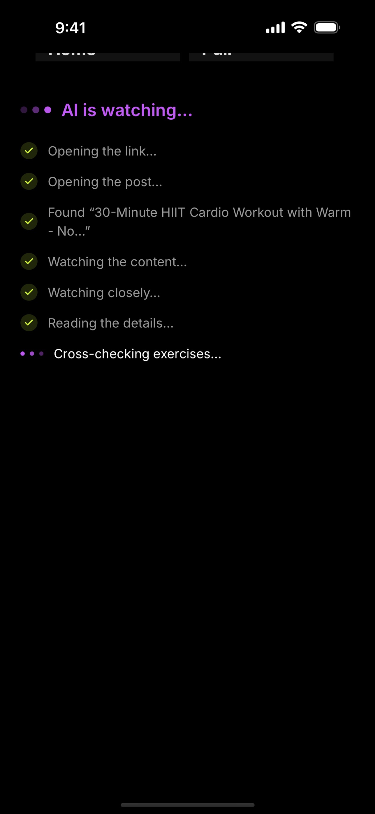 GymPilot screenshot 2