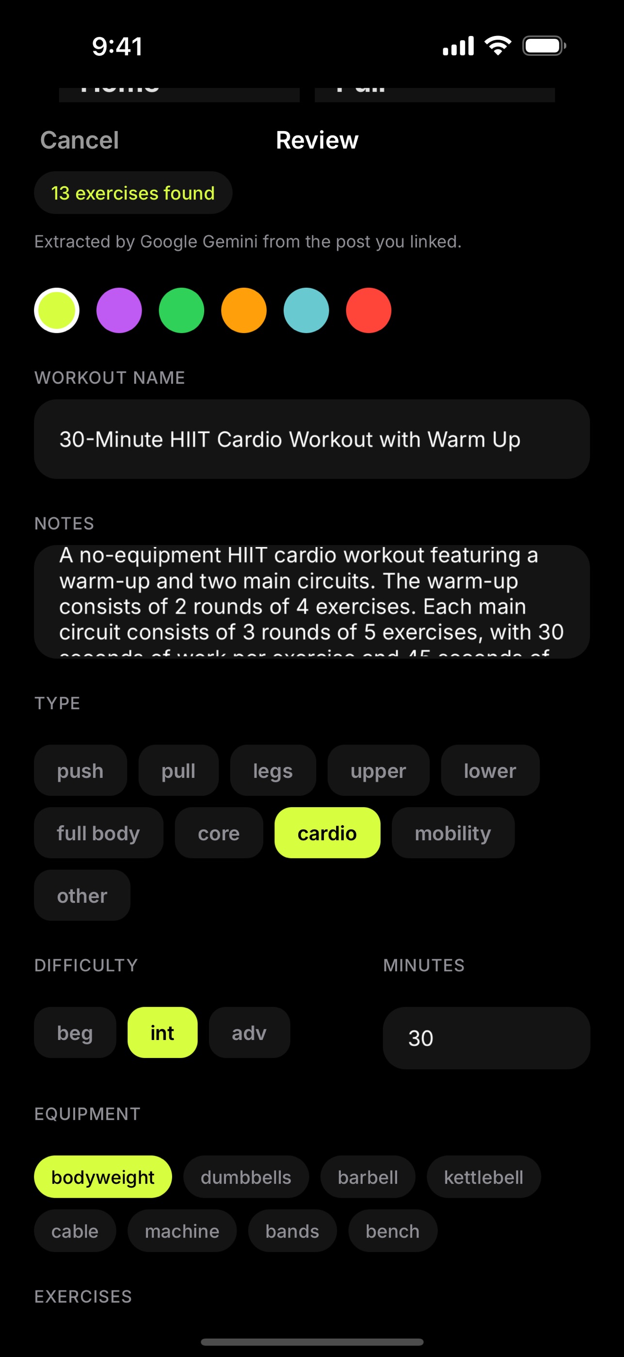 GymPilot screenshot 3