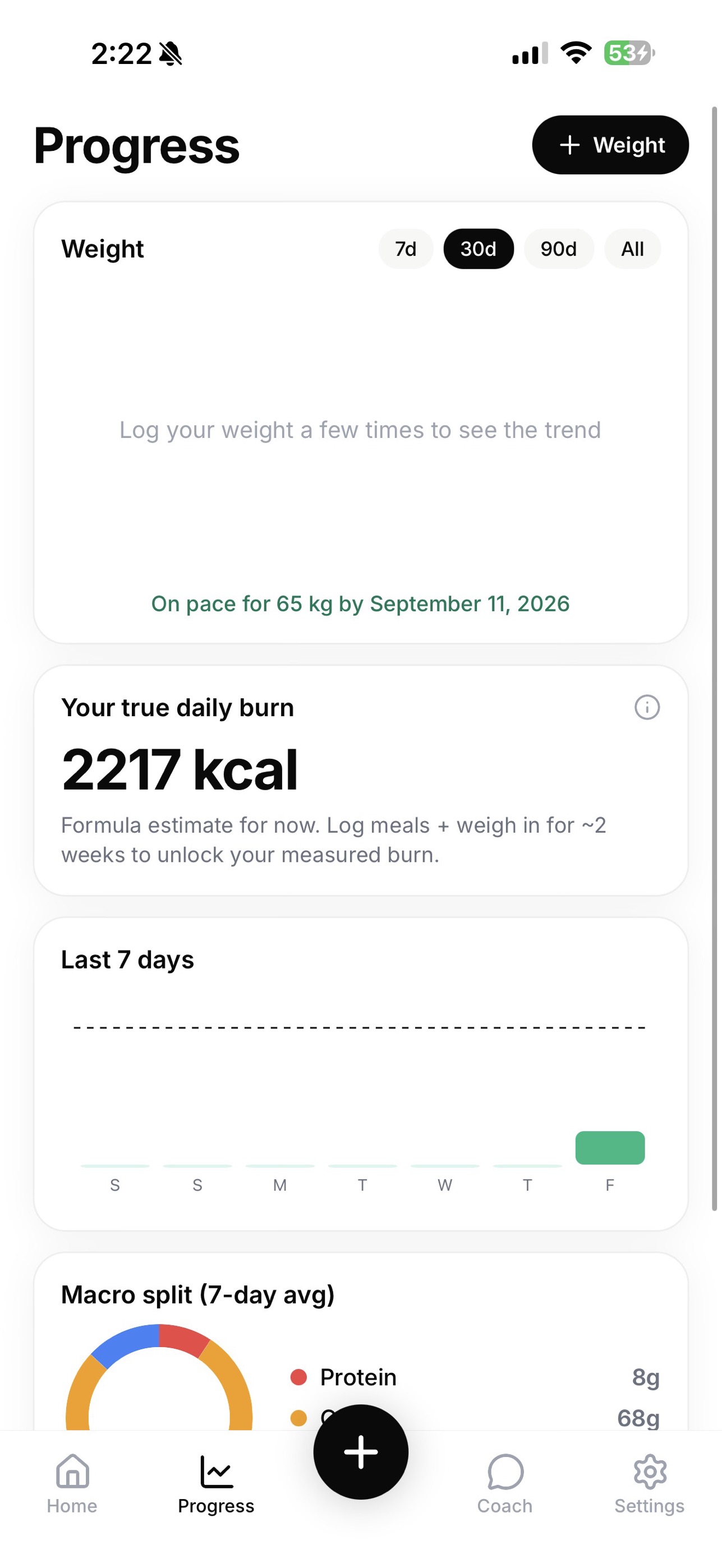 KalTrack screenshot 3